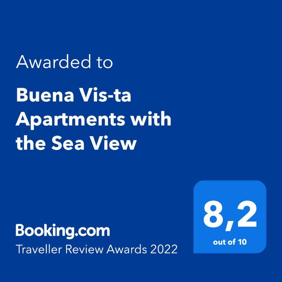 Buena Vis-Ta Apartments With The Sea View Eksteriør billede